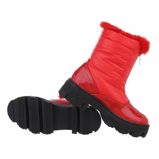 Rode snowboot Yala