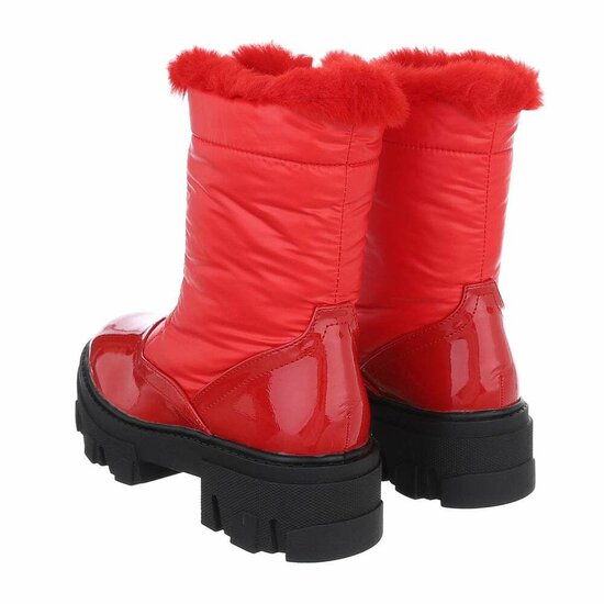 Rode snowboot Yala