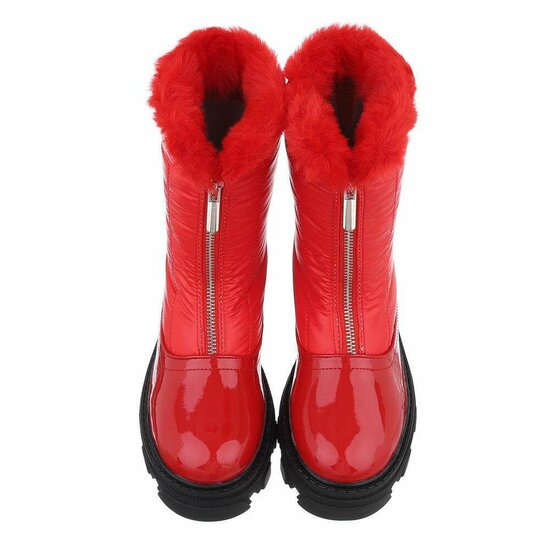 Rode snowboot Yala