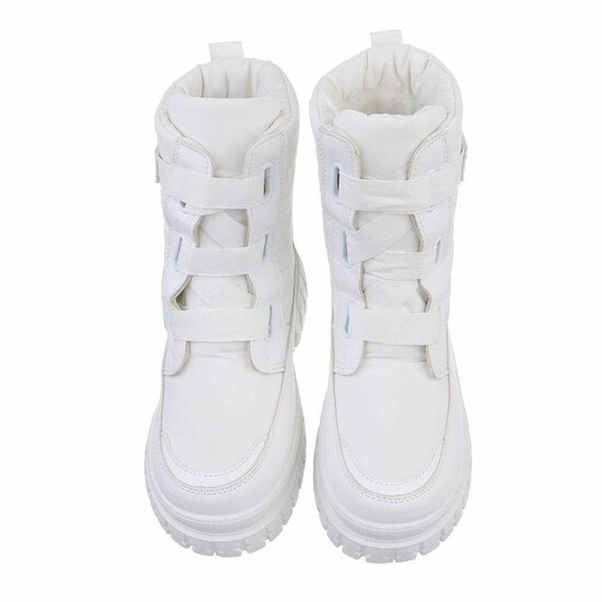 Witte snowboot Natka