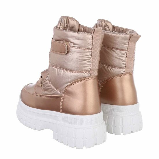 Gouden snowboot Natka