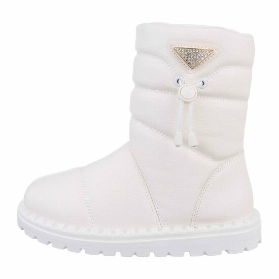 Cream winterboot Ulrika