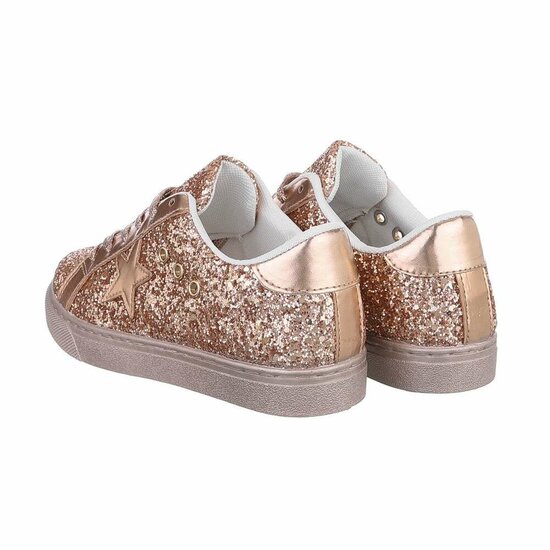 Lage champagne sneaker Atrina