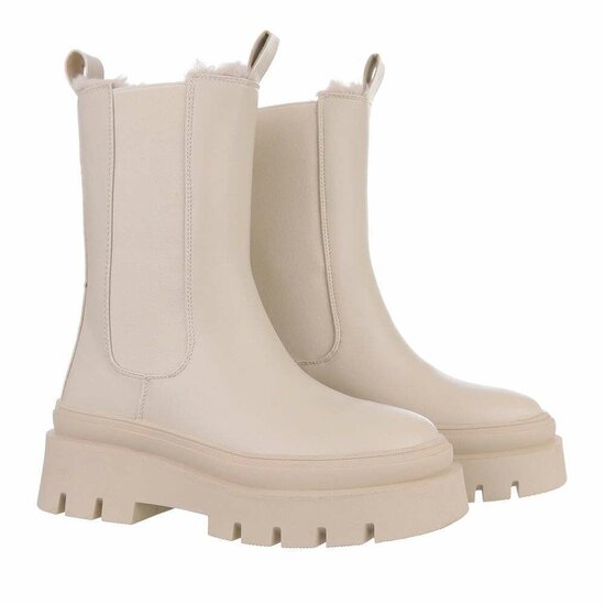 Beige Chelsea boot Gerda   SOLD OUT