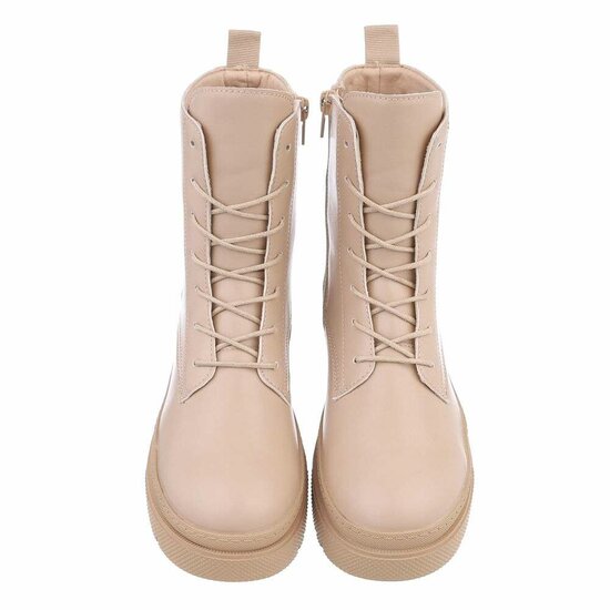 Cream boot Germaine