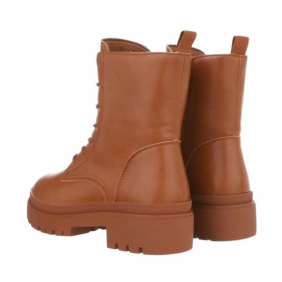 Camelkleurige boot Germaine