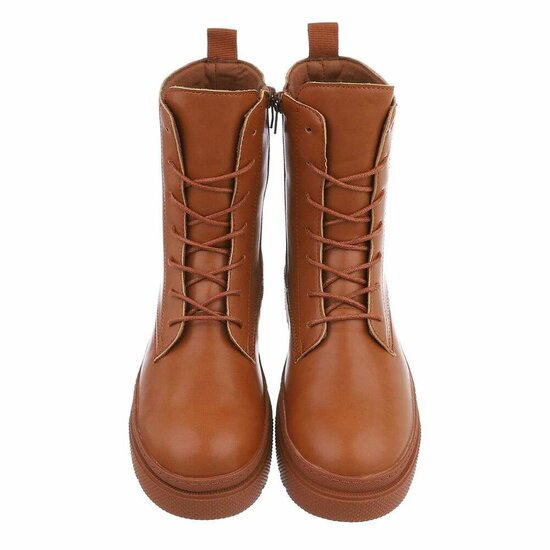 Camelkleurige boot Germaine