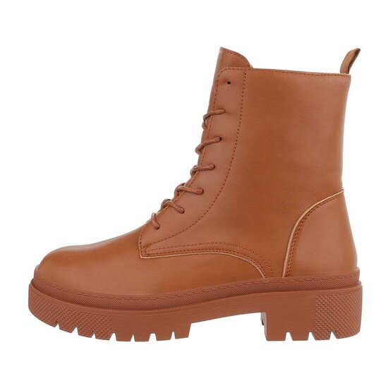 Camelkleurige boot Germaine