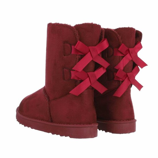 Bordeaux daimen snowboot Amela.