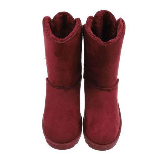 Bordeaux daimen snowboot Amela.