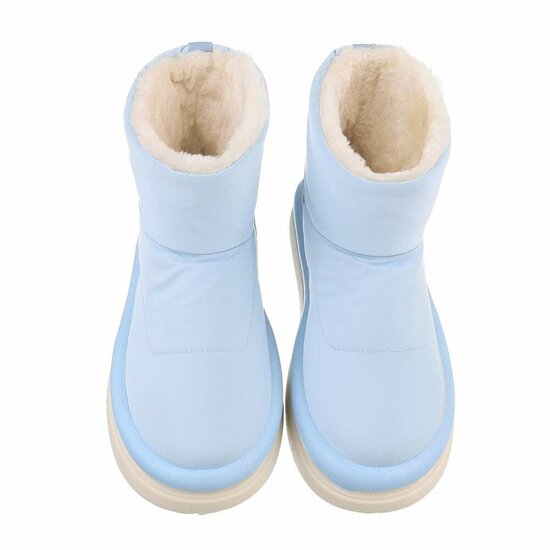 Licht blauwe korte winterboot Alpina