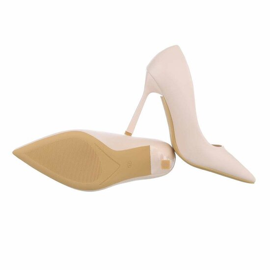 Beige pump Jolie