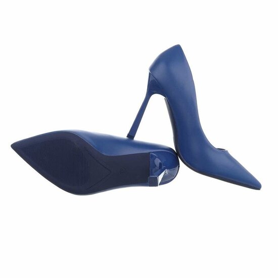 Blauwe pump Jolie