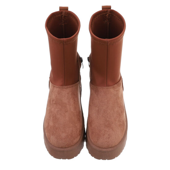 Camel mixed winterboot Annabel
