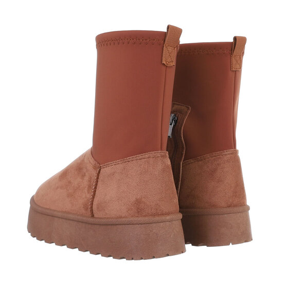 Camel mixed winterboot Annabel