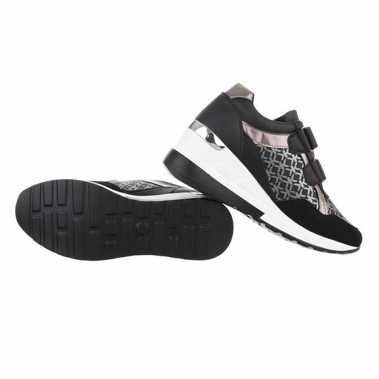 Zwarte hoge sneaker Antara