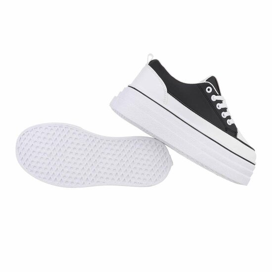 Zwarte hoge sneaker Antolina