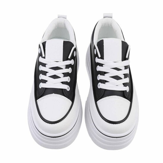 Zwarte hoge sneaker Antolina