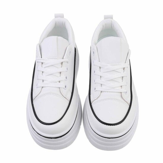 Witte hoge sneaker Antolina