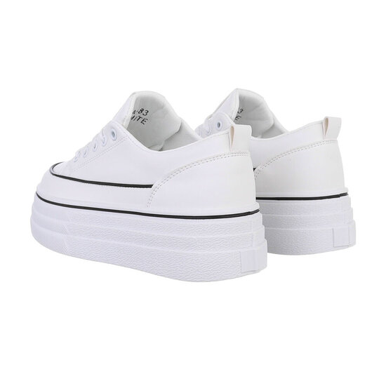 Witte hoge sneaker Antolina