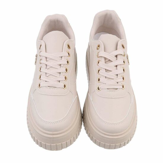  Lage beige sneaker Appoline