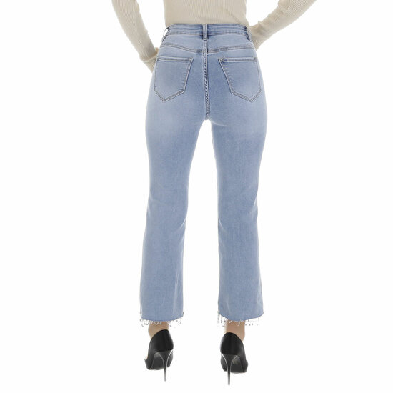 Fashion 7/8 licht blauwe jeans