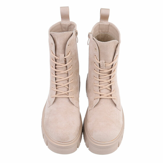 Beige suede boot Belita