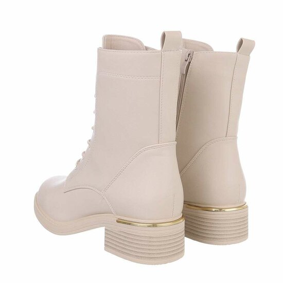 Beige boot Amarence