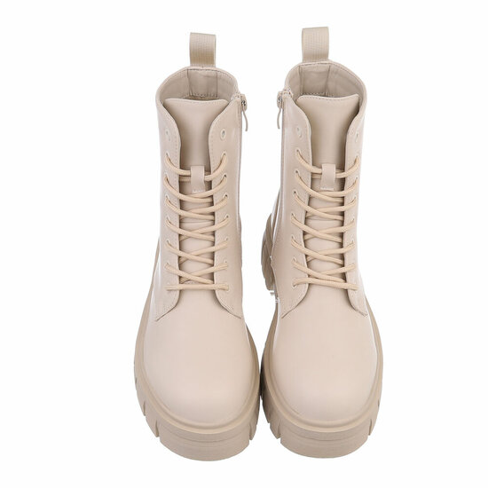 Beige boot Salima.