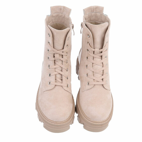 Beige daimen boot Aila