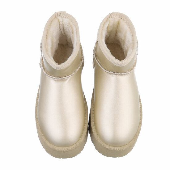 Gouden meisjes winterboot Vivie