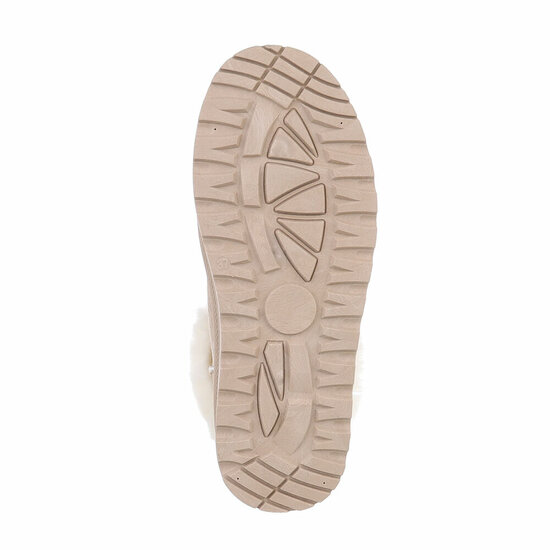 Beige daimen winterboot Fenna