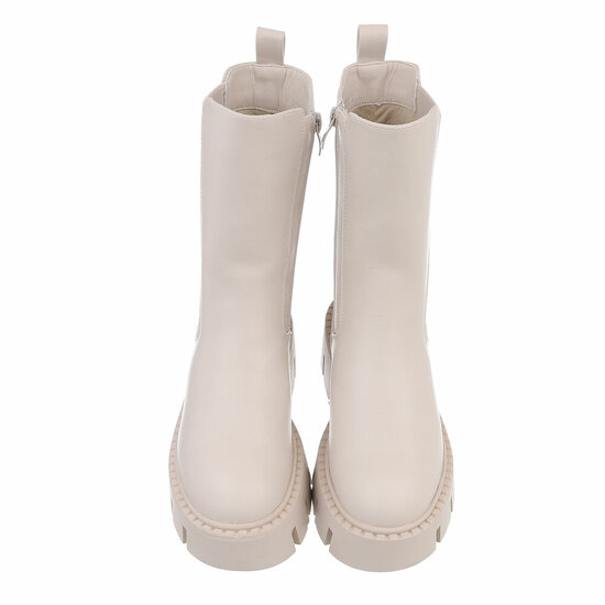 Beige Chelsea boot Romy