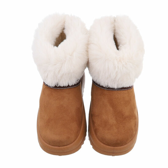 Camel korte daimen winterboot Phina