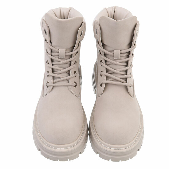 Beige suede boot Chrissy