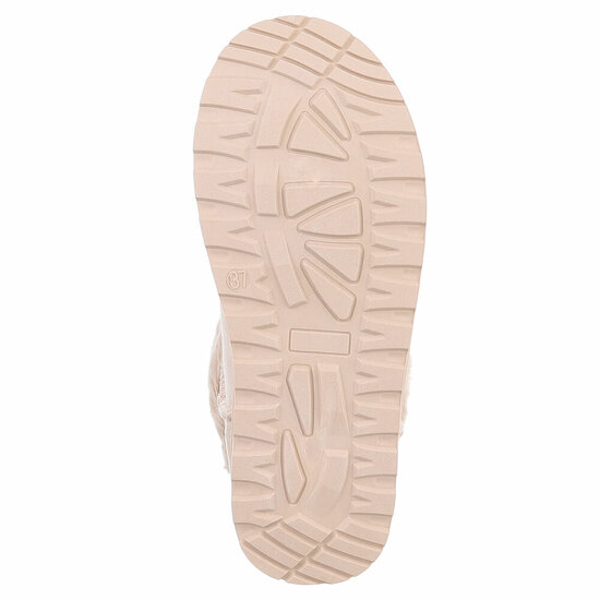 Beige daimen winterboot Ayala