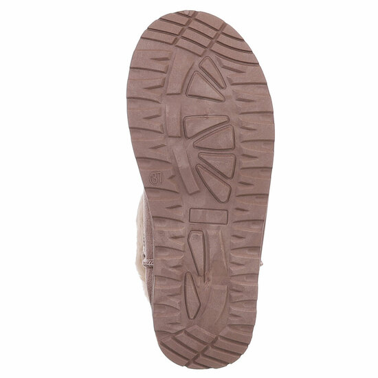 Kaki bruine daimen winterboot Ayala