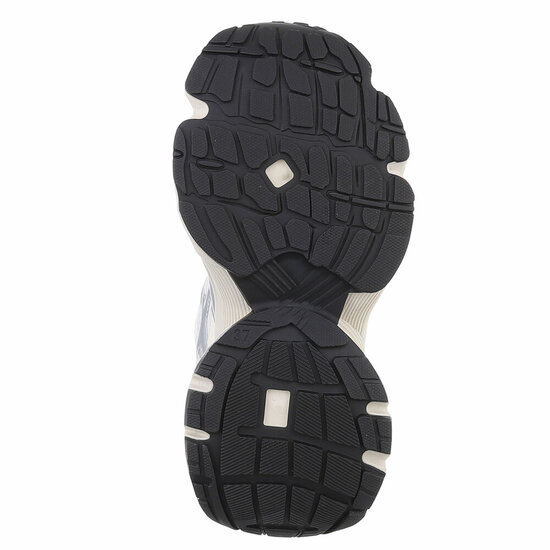 Blauwe lage sportieve sneaker Corola