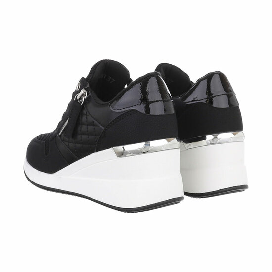 Zwarte hoge sneaker Ariesta