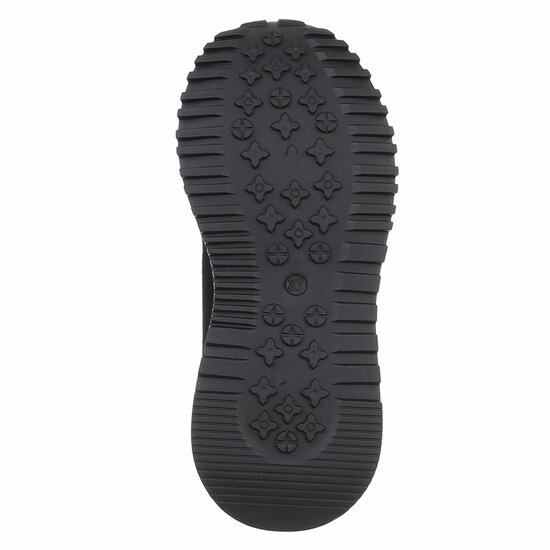 Zwarte lage sneaker Jannelie