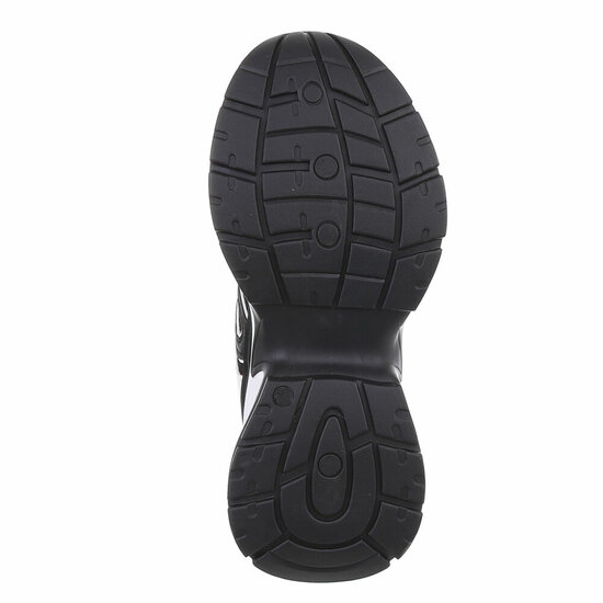 Zwarte lage sneaker Saakie