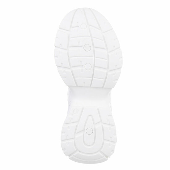 Witte lage sneaker Saakie