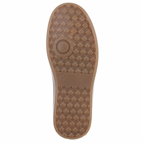 Wit-grijze lage sneaker Christine