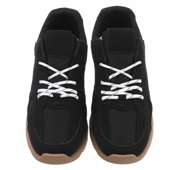 Zwarte lage sneaker Joelle