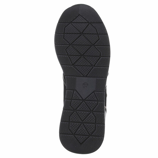 Zwarte lage sneaker Safia