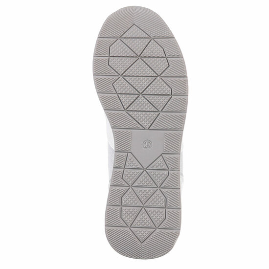Witte lage sneaker Safia