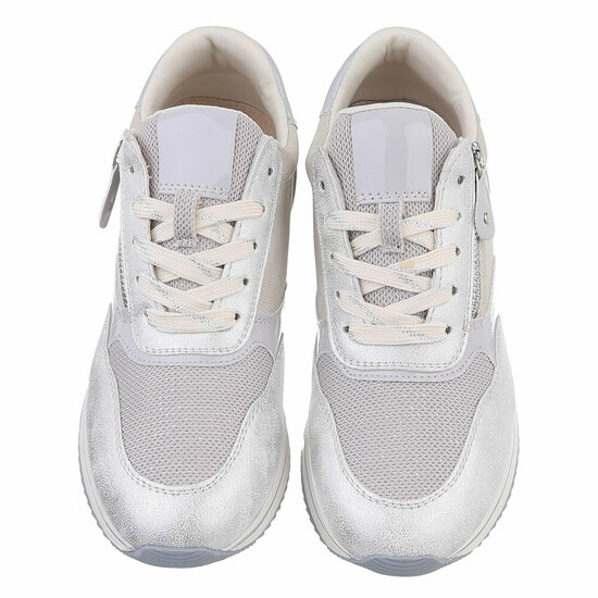 Zilveren lage sneaker Nuala
