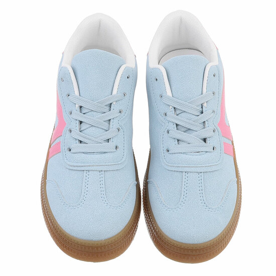 Blauwe lage sneaker Jorina   SOLD OUT