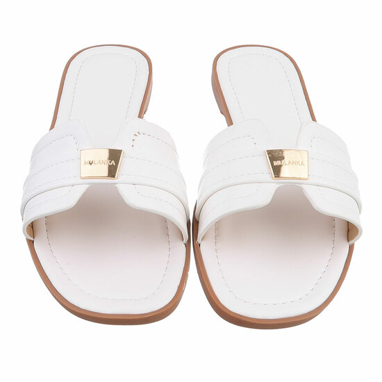 Witte mule Boja