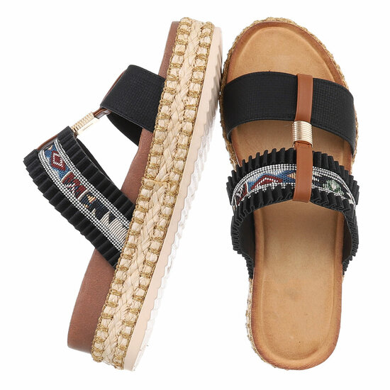 Zwarte mule Bonney